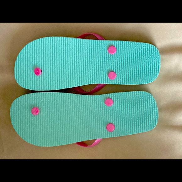 Colorful Pastel Flip Flops - Picture 2 of 3
